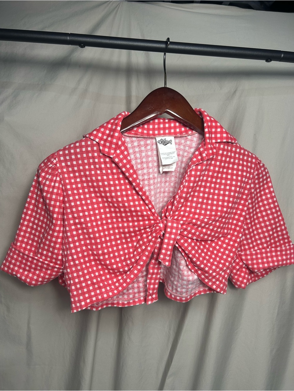 Plaid gingham top inspired from character Daisy Duke from The Dukes of Hazzard
